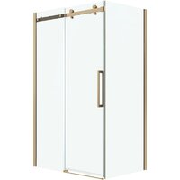 Grossman Classic 100x90x195 120.K33.04.1090.32.00 (золото сатин/стекло прозрачное)