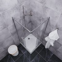 Triton Вента-Хром-Вельвет 90х90 (с поддоном) Image #8