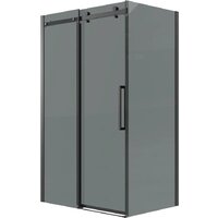 Grossman Classic 160x100x195 120.K33.04.1610.21.10 (черный матовый/стекло тонированное) Image #1