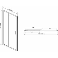 Vincea Garda VDS-1G100CL (хром/прозрачное) Image #6