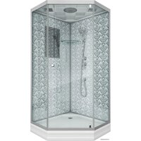 Niagara NG-7701DW 90x90x210 (прозрачное стекло)