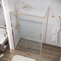 Grossman Galaxy 120x70x195 120.K33.01.1270.32.00 (золото сатин/прозрачное стекло) Image #18