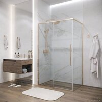 Grossman Galaxy 120x70x195 120.K33.01.1270.32.00 (золото сатин/прозрачное стекло) Image #6