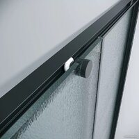 Grossman Galaxy 90x90x195 300.K33.01.9090.21.02 (черный матовый/шиншилла стекло) Image #5