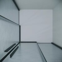 Grossman Galaxy 90x90x195 300.K33.01.9090.21.02 (черный матовый/шиншилла стекло) Image #16
