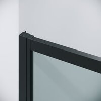 Grossman Cosmo 120x80x195 120.K33.02.1280.21.00 (черный матовый/стекло прозрачное) Image #5