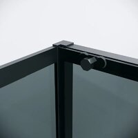 Grossman Style 100x90x195 120.K33.05.1090.21.10 (черный матовый/тонированное стекло) Image #5