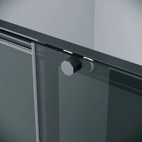Grossman Style 100x90x195 120.K33.05.1090.21.10 (черный матовый/тонированное стекло) Image #6