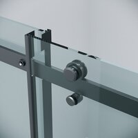 Grossman Classic 110x80x195 120.K33.04.1180.21.00 (черный матовый/стекло прозрачное) Image #8
