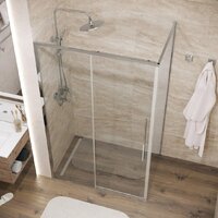 Grossman Galaxy 120x70x195 120.K33.01.1270.10.00 (хром/прозрачное стекло) Image #5