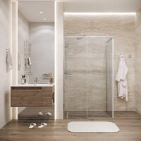 Grossman Galaxy 120x70x195 120.K33.01.1270.10.00 (хром/прозрачное стекло) Image #2