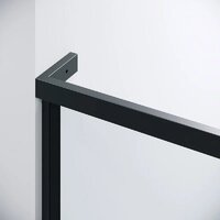 Grossman Pragma 110x90x195 120.K33.03.1190.21.00 (черный матовый/стекло прозрачное) Image #6