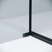 Grossman Pragma 110x90x195 120.K33.03.1190.21.00 (черный матовый/стекло прозрачное) Image #4