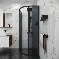 Niagara Eco NG-1007-14T 90x90x190 (черный/стекло тонированное) Image #3