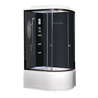 Niagara NG-214-01LN 120x80x215 (тонированное стекло/черный) Image #1