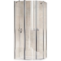 Ravak Chrome CSKK4 80x80 (прозрачный/сатин)