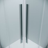 Grossman Galaxy 110x90x195 300.K33.01.1190.10.00 (хром/прозрачное стекло) Image #3