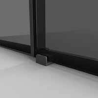 Niagara 120x80x195 NG-85-12TB-TB80-34 (черный матовый/тонированное стекло) Image #4