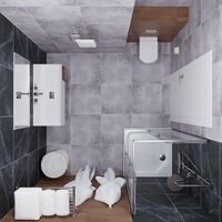 Triton Вента-Хром-Вельвет 80х80 (с поддоном) Image #10