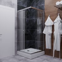 Triton Вента-Хром-Вельвет 80х80 (с поддоном) Image #5