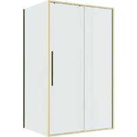 Niagara Nova NG-44-12ASG-A100SG-34 120х100х195 (золото сатин/прозрачное стекло)