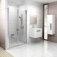 Ravak Chrome CSDL2 100 (сатин/прозрачное) Image #2