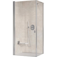 Ravak Chrome CRV1+CPS 90x80 (прозрачный/белый)