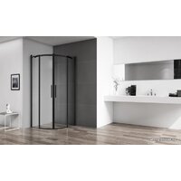 BelBagno Acqua-R-2-90-C-NERO (прозрачное стекло) Image #2