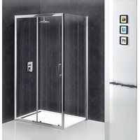 BelBagno UNO-AH-1-120/100-C-Cr (прозрачное стекло)