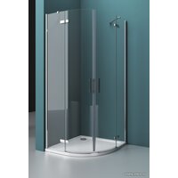 BelBagno KRAFT-R-2-90-C-Cr (прозрачное стекло)