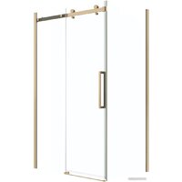Grossman Classic 100x80x195 120.K33.04.1180.32.00 (золото сатин/прозрачное стекло)