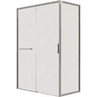 Grossman Style 120x90x195 120.K33.05.1290.10.02 (хром/стекло шиншилла)