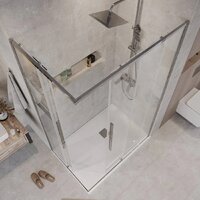 Grossman Galaxy 120x80x195 300.K33.01.1280.10.00 (хром/прозрачное стекло) Image #6