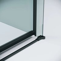 Grossman Classic 140x100x195 120.K33.04.1410.21.00 (черный матовый/стекло прозрачное) Image #5