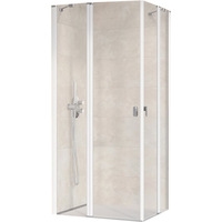 Ravak Chrome CRV2+CRV2 110x90 (прозрачный/белый)