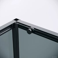 Grossman Galaxy 110x70x195 120.K33.01.1170.21.10 (черный матовый/тонированное стекло) Image #13