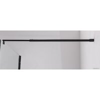 Saniteco Walk-In SN-W8TB80 (80x200, прозрачное стекло, черный профиль) Image #8