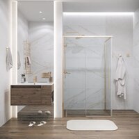 Grossman Galaxy 100x90x195 120.K33.01.1090.32.00 (золото сатин/прозрачное стекло) Image #7