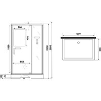 Niagara Standart ST120/90/15Q/BK 120х90х200 Image #12