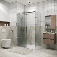 Grossman Classic 150x90x195 120.K33.04.1590.10.00 (хром/стекло прозрачное) Image #7