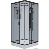 Niagara NG-6901-01GQ Black 90x90x210 (прозрачное стекло) Image #2