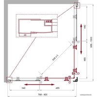 BelBagno UNO-195-AH-2-100/80-CH-CR Image #5