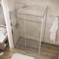 Grossman Galaxy 120x80x195 120.K33.01.1280.10.00 (хром/прозрачное стекло) Image #9