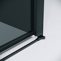 Grossman Classic 120x80x195 120.K33.04.1280.21.10 (черный матовый/тонированное стекло) Image #9