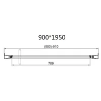Vincea Slim 8mm VSR-4SLP9090CLG Image #3
