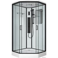 Niagara NG-6901-01GD Black 90x90x220 (прозрачное стекло) Image #2