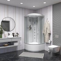 Niagara NG-2307-14F 80x80x215 (матовое стекло) Image #1