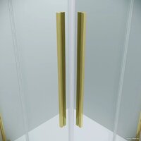 Grossman Galaxy 90x70x195 300.K33.01.9070.32.00 (золото сатин/прозрачное стекло) Image #3