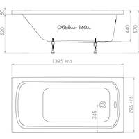 Triton Стандарт 140x70 (с каркасом и экраном) Image #5