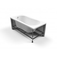Cersanit Nike 150x70 (с каркасом и экраном) Image #2